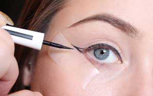ترفندهای کشیدن خط چشم مایع